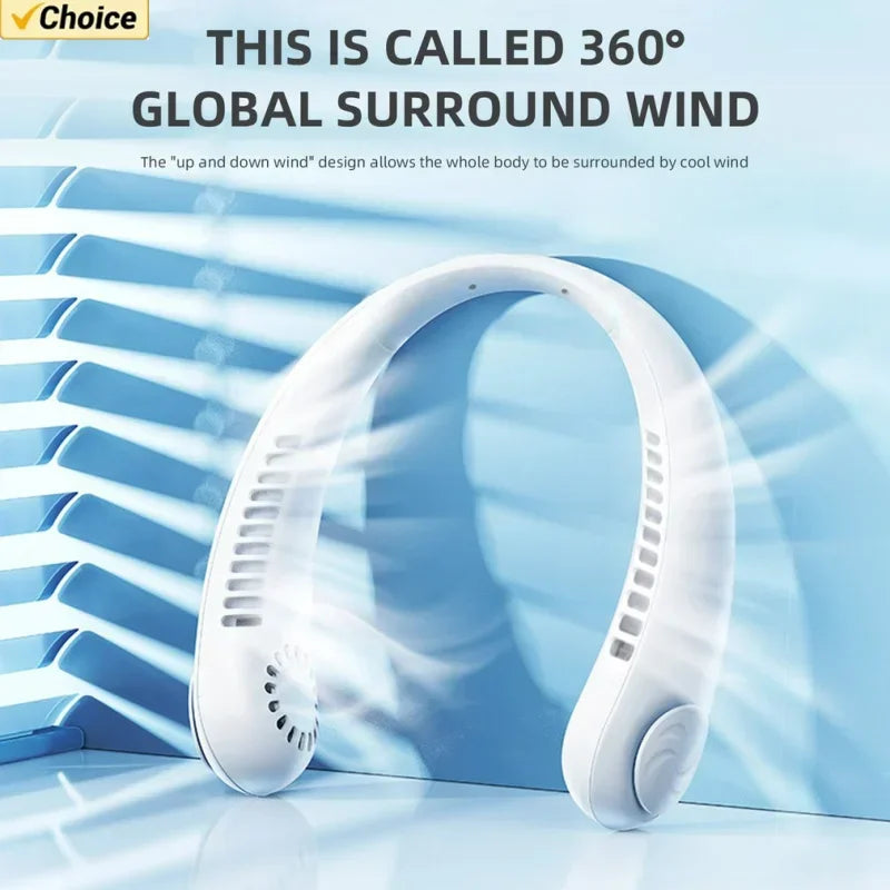 PocketCooling Wearable Neck Airflow Fan