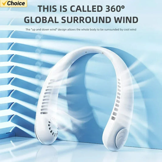 PocketCooling Wearable Neck Airflow Fan